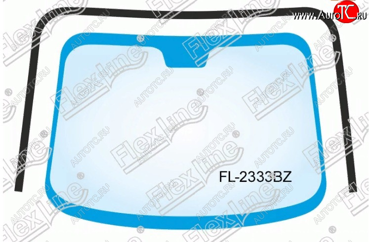 3 399 р. Молдинг лобового стекла FlexLine  Subaru Forester  SG (2002-2008) дорестайлинг, рестайлинг  с доставкой в г. Москва