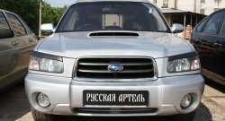 1 099 р. Реснички фар RA Subaru Forester SG дорестайлинг (2002-2005) (Неокрашенные)  с доставкой в г. Москва. Увеличить фотографию 3