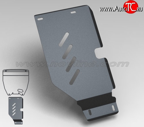 3 059 р. Защита коробки передач Novline (2.0, АКПП, 3 мм) Subaru Forester SH (2008-2013)  с доставкой в г. Москва