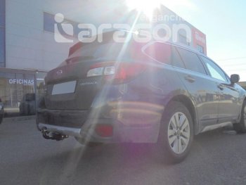 22 699 р. Фаркоп Aragon. (шар S) Subaru Outback BS/B15 дорестайлинг универсал (2014-2018)  с доставкой в г. Москва. Увеличить фотографию 2