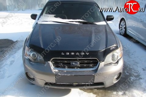 999 р. Дефлектор капота Russtal Subaru Outback BP дорестайлинг универсал (2003-2006)  с доставкой в г. Москва