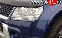 Прозрачная защита передних фар Novline Suzuki Grand Vitara JT 3 двери дорестайлинг (2005-2008)