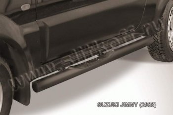 Защита порогов Slitkoff Suzuki Jimny JB23/JB43 1-ый рестайлинг (2002-2012)