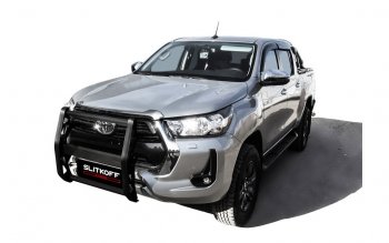 Кронштейн для противотуманных фар Slitkoff (BRUTAL) Toyota (Тойота) Hilux (Хайлюкс)  AN120 (2017-2020) AN120 1-ый рестайлинг ()