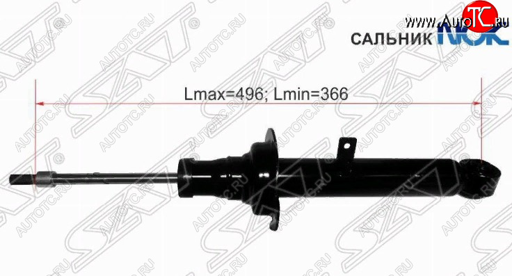 2 889 р. Амортизатор передний SAT  Toyota Altezza, Chaser, Cresta (X90,  X100), Mark 2 (X90,  X100,  X110,  Blit), Verossa (LH=RH)  с доставкой в г. Москва