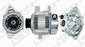 6 399 р. Генератор SAT (1.6/1.8, 12V 80A, 4AFE/7AFE) Toyota Avensis T220 седан рестайлинг (2000-2003)  с доставкой в г. Москва. Увеличить фотографию 1