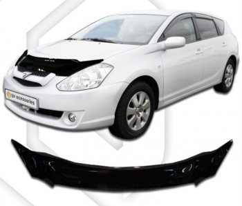 Дефлектор капота CA-Plastiс exclusive Toyota Caldina T240 универсал дорестайлинг (2002-2004)