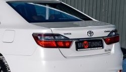 4 649 р. Козырёк на заднее стекло Tuning-Sport Toyota Camry XV55 1-ый рестайлинг (2014-2017) (Неокрашенный)  с доставкой в г. Москва. Увеличить фотографию 5