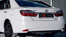 4 649 р. Козырёк на заднее стекло Tuning-Sport Toyota Camry XV55 1-ый рестайлинг (2014-2017) (Неокрашенный)  с доставкой в г. Москва. Увеличить фотографию 6