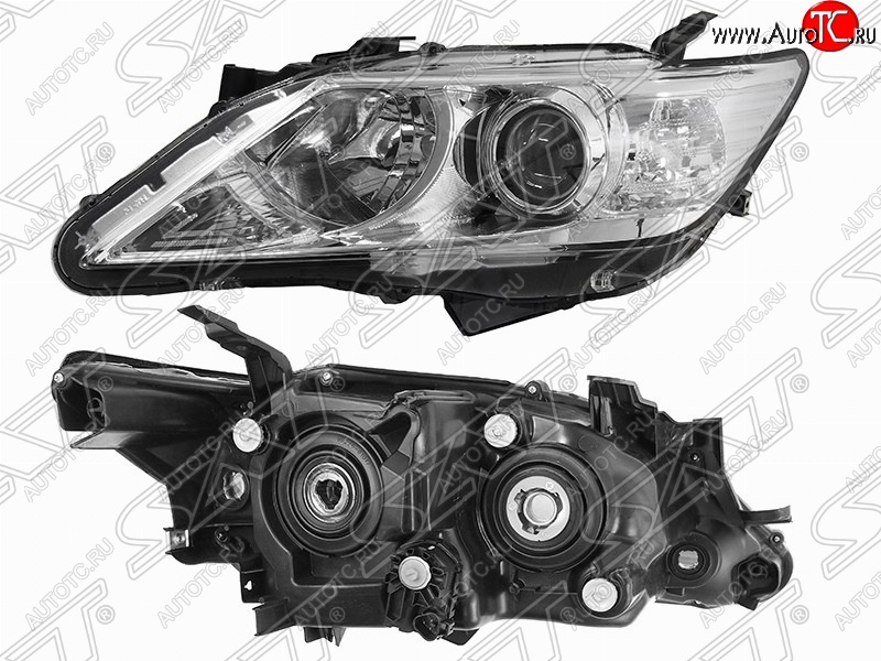 7 199 р. Левая фара передняя SAT Toyota Camry XV50 дорестайлинг (2011-2014)  с доставкой в г. Москва