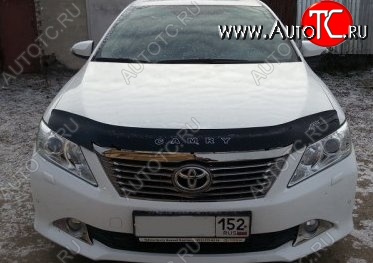 999 р. Дефлектор капота Russtal Toyota Camry XV50 дорестайлинг (2011-2014)  с доставкой в г. Москва