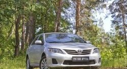 1 099 р. Реснички на фары RA Toyota Corolla E150 седан рестайлинг (2009-2013) (Неокрашенные)  с доставкой в г. Москва. Увеличить фотографию 3