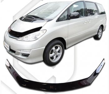 Дефлектор капота CA-Plastiс Toyota Estima AHR10,XR30, XR40 (2000-2006)