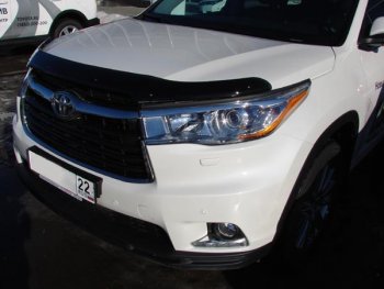 Дефлектор капота SIM Toyota (Тойота) Highlander (Хайлэндер)  XU50 (2013-2017) XU50 дорестайлинг