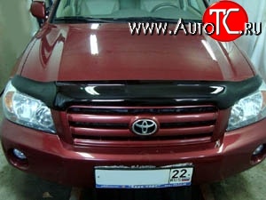 2 879 р. Дефлектор капота NovLine  Toyota Highlander  XU20 - Kluger  XU20  с доставкой в г. Москва