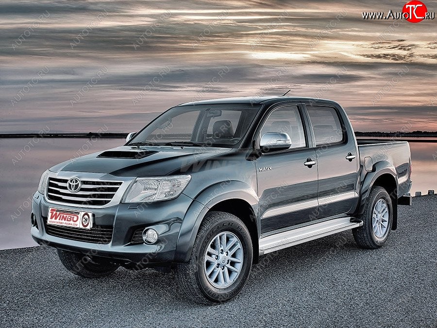 15 299 р. Подножки боковые WINBO OE Style Toyota Hilux AN20,AN30  2-ой рестайлинг (2011-2016)  с доставкой в г. Москва