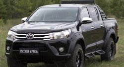 24 999 р. Расширитель арки RA (вылет 50 мм, комплект) Toyota Hilux AN120 дорестайлинг (2016-2020) (Поверхность шагрень)  с доставкой в г. Москва. Увеличить фотографию 4