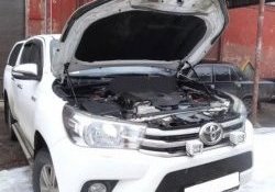 2 199 р. Газовые упоры капота Berkut  Toyota Hilux  AN120 (2016-2020) дорестайлинг  с доставкой в г. Москва. Увеличить фотографию 1