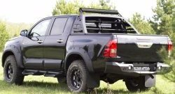 2 799 р. Брызговики под расширители колесных арок с выносом 50 мм RA  Toyota Hilux  AN120 (2016-2020) дорестайлинг  с доставкой в г. Москва. Увеличить фотографию 3