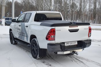 14 799 р. Фаркоп Petroil Tuning (съемный квадрат) Toyota Hilux AN120 дорестайлинг (2016-2020)  с доставкой в г. Москва. Увеличить фотографию 3