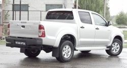 1 759 р. Брызговики (рестайлинг) RA  Toyota Hilux  AN20,AN30 (2011-2016)  2-ой рестайлинг  с доставкой в г. Москва. Увеличить фотографию 2