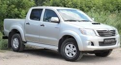 1 999 р. Брызговики RA широкие (с выносом 50 мм)  Toyota Hilux  AN20,AN30 (2011-2016)  2-ой рестайлинг  с доставкой в г. Москва. Увеличить фотографию 2