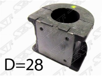 144 р. Втулка переднего стабилизатора SAT (D=28)  Toyota Ipsum  ACM20 (2001-2009) дорестайлинг, рестайлинг  с доставкой в г. Москва. Увеличить фотографию 1