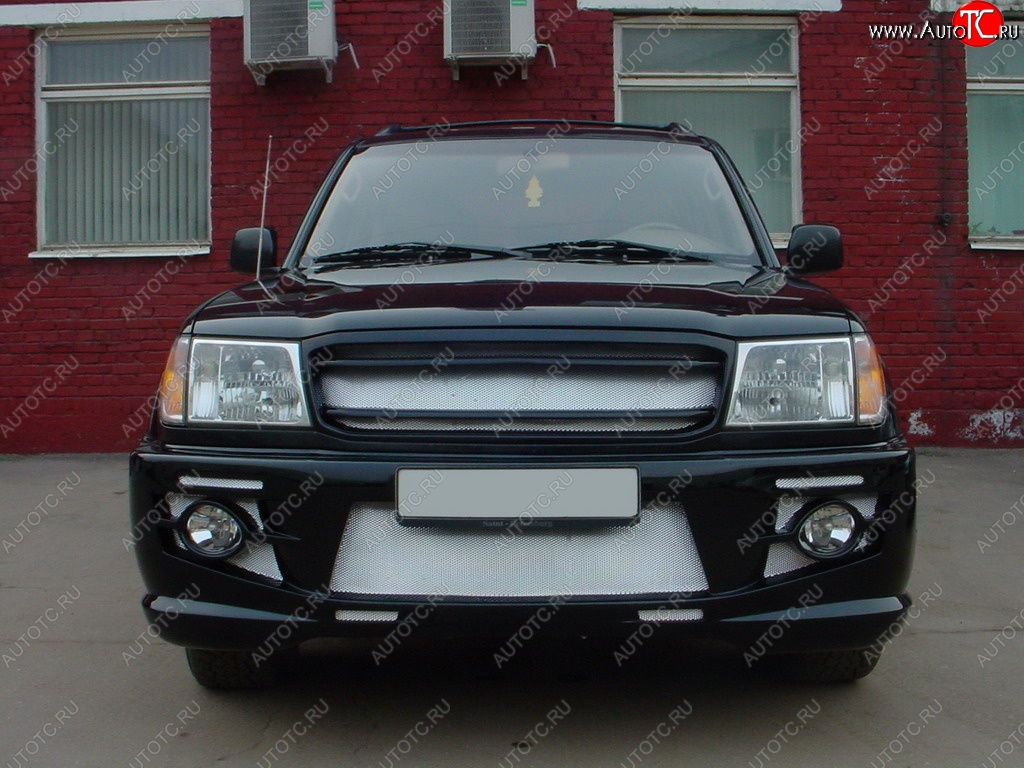 13 449 р. Передний бампер HUNTER Toyota Land Cruiser 100 дорестайлинг (1998-2002) (Неокрашенный)  с доставкой в г. Москва