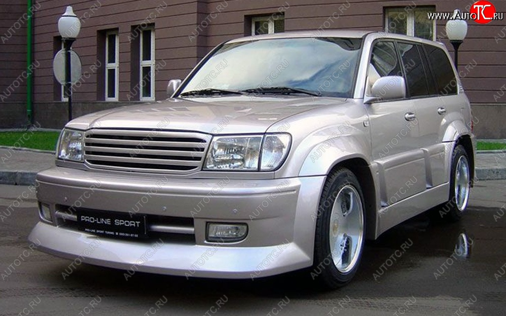 7 199 р. Решетка радиатора HUNTER Toyota Land Cruiser 100 дорестайлинг (1998-2002) (Неокрашенная)  с доставкой в г. Москва