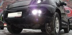 11 799 р. Комплект масок для ПТФ Sport Toyota Land Cruiser Prado J120 (2002-2009) (Неокрашенные)  с доставкой в г. Москва. Увеличить фотографию 2