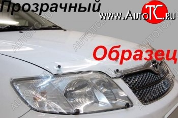 2 079 р. Защита фар (J120-J125) CA-Plastic  Toyota Land Cruiser Prado  J120 (2002-2009) (Classic прозрачный)  с доставкой в г. Москва