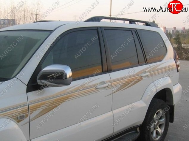 9 199 р. Рейлинги CT Toyota Land Cruiser Prado J120 (2002-2009)  с доставкой в г. Москва