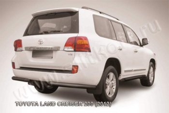 9 999 р. Уголки d76  Toyota Land Cruiser  200 (2012-2015) 1-ый рестайлинг (Цвет: серебристый)  с доставкой в г. Москва. Увеличить фотографию 1