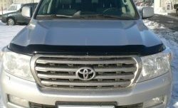 Дефлектор капота NovLine Toyota (Тойота) Land Cruiser (Лэнд)  200 (2007-2012) 200 дорестайлинг