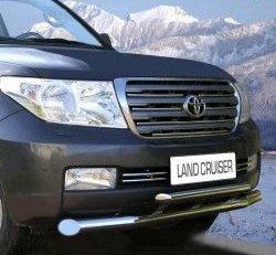 14 939 р. Декоративные вставки решетки радиатора Novline  Toyota Land Cruiser  200 (2007-2012) дорестайлинг  с доставкой в г. Москва. Увеличить фотографию 1