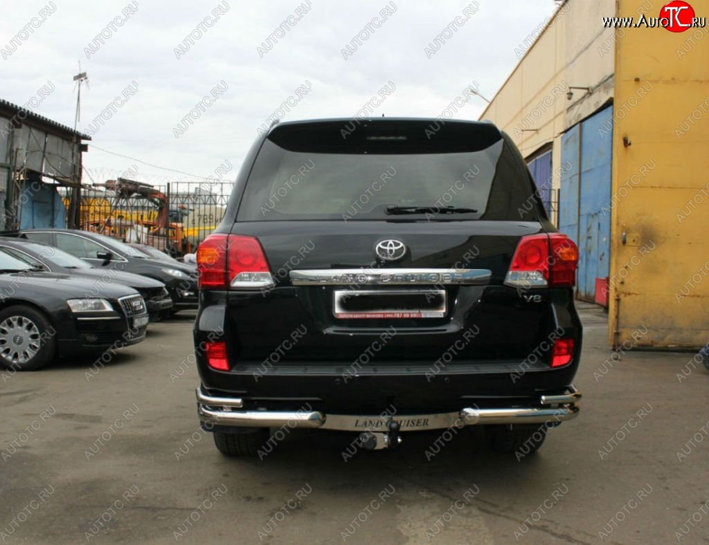 9 269 р. Фаркоп Souz-96 Premium Toyota Land Cruiser 200 дорестайлинг (2007-2012)  с доставкой в г. Москва