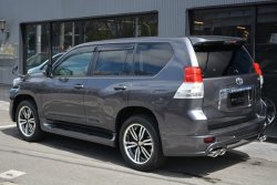 14 099 р. Пластиковые пороги Mz SPEED Toyota Land Cruiser Prado J150 дорестайлинг (2009-2013)  с доставкой в г. Москва. Увеличить фотографию 3