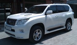 Пластиковые пороги Mz SPEED Toyota Land Cruiser Prado J150 дорестайлинг (2009-2013)