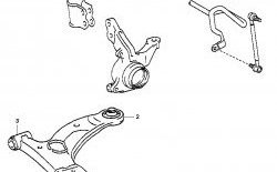 1 489 р. Полиуретановый сайлентблок нижнего рычага передней подвески (задний) Точка Опоры Toyota Prius XW10 дорестайлинг (1997-2000)  с доставкой в г. Москва. Увеличить фотографию 2