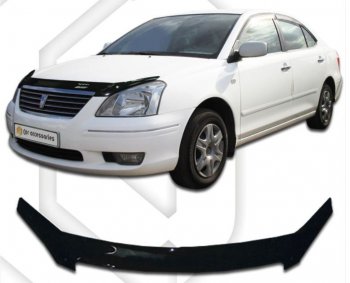 Дефлектор капота CA-Plastiс Toyota (Тойота) Premio (Премио)  T240 (2001-2007) T240 дорестайлинг, рестайлинг