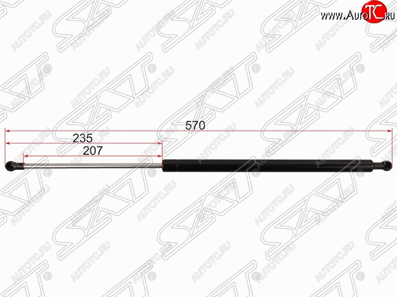 1 199 р. Упор крышки багажника SAT  Toyota Probox - Succeed  с доставкой в г. Москва