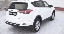 1 279 р. Реснички на фонари RA Toyota RAV4 XA40 5 дв. рестайлинг (2015-2019) (Неокрашенные)  с доставкой в г. Москва. Увеличить фотографию 2