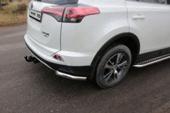 13 599 р. Фаркоп (тягово-сцепное устройство) TCC  Toyota RAV4  XA40 (2012-2019) 5 дв. дорестайлинг, 5 дв. рестайлинг (Оцинкованный, шар A - оцинкованный)  с доставкой в г. Москва. Увеличить фотографию 1