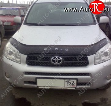 999 р. Дефлектор капота Russtal Toyota RAV4 XA305 5 дв. дорестайлинг (2005-2009)  с доставкой в г. Москва