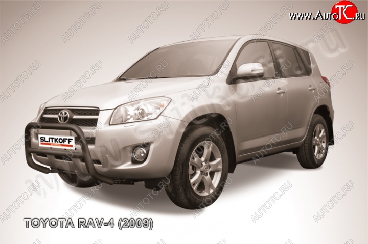 16 999 р. Кенгурятник d57 низкий Toyota RAV4 XA30 5 дв. 1-ый рестайлинг (2008-2010) (Цвет: серебристый)  с доставкой в г. Москва