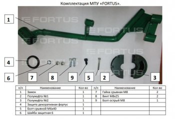 34 749 р. Замок рулевого вала FORTUS (бесштыревой) Toyota RAV4 XA50 5 дв. дорестайлинг (2018-2025)  с доставкой в г. Москва. Увеличить фотографию 3