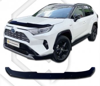 Дефлектор капота CA-Plastiс Toyota (Тойота) RAV4 (рав)  XA50 (2018-2024) XA50 5 дв. дорестайлинг