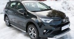 23 799 р. Широкая защита порогов (рестайлинг) SLITKOFF  Toyota RAV4  XA40 (2012-2015) 5 дв. дорестайлинг  с доставкой в г. Москва. Увеличить фотографию 4