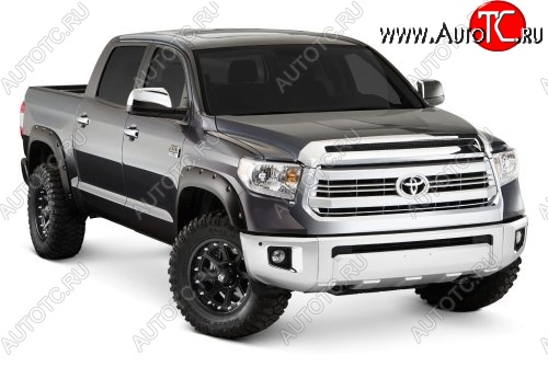 14 099 р. Накладки на колёсные арки BUSHWACKER Toyota Tundra XK50 дорестайлинг (2007-2009) (Неокрашенные)  с доставкой в г. Москва