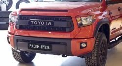 1 099 р. Реснички на фары RA Toyota Tundra XK50 2-ой рестайлинг (2013-2024) (Неокрашенные)  с доставкой в г. Москва. Увеличить фотографию 5